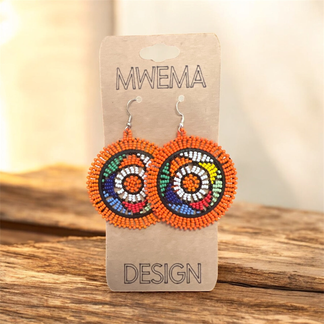 Zulu Beaded Earrings – Handmade Statement Beaded Jewelry